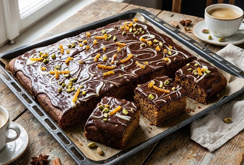 Lebkuchen-Kuchen (vom Blech)