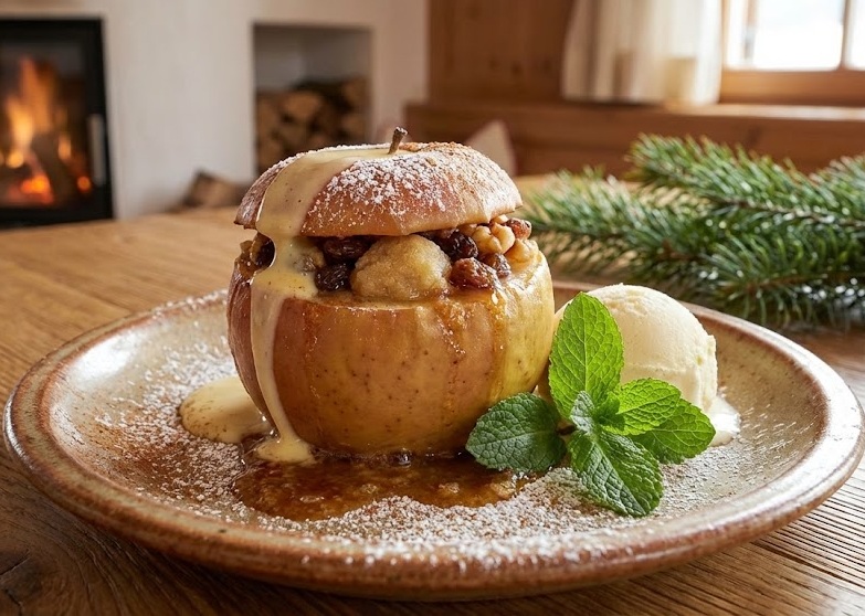 Gefüllter Bratapfel