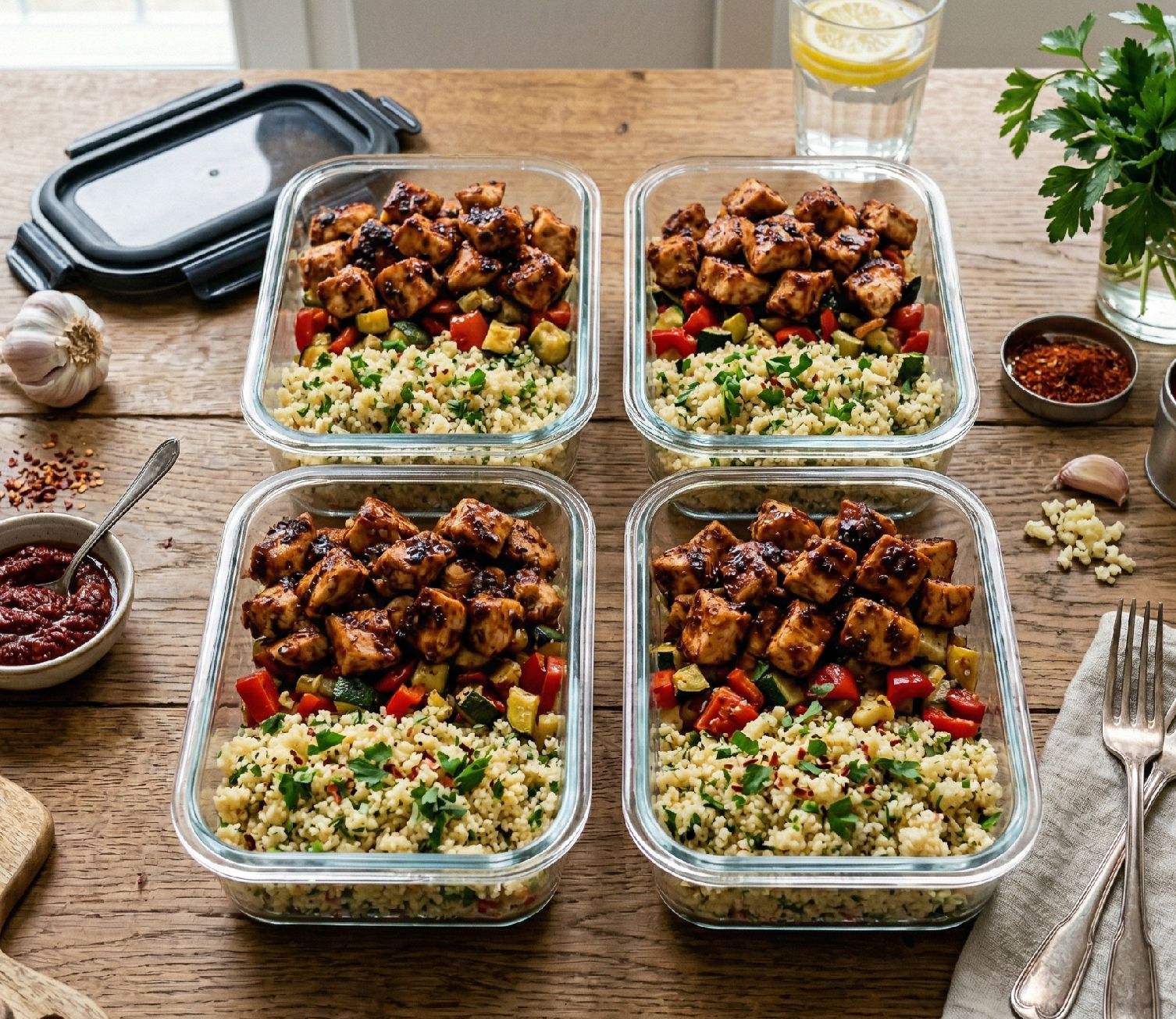 Rezeptfoto: Cajun Hähnchen Pasta (One-Pot) - Hauptgericht, One-Pot, Pasta | In 45 Min. fertig